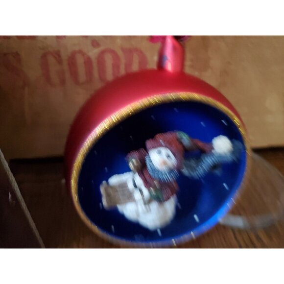 Boyds Bears Folkstone: Jacques...Starlight Skier #25950 Retired Ornament Snowman - Picture 3 of 10